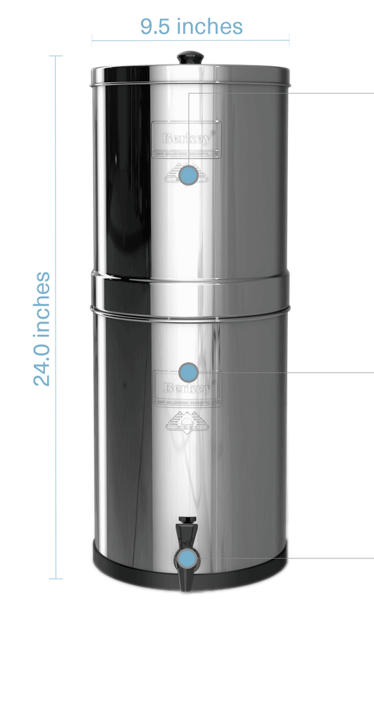 Royal Berkey® System (3.25 gal) with 2 Filters
