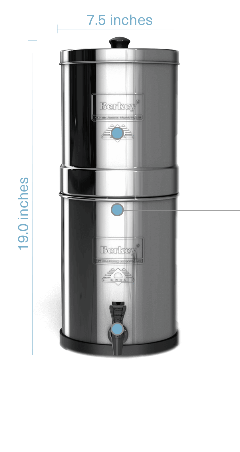 Travel Berkey (1.5 Gal) – BerkeyHome Travel Berkey (1.5 Gal) – BerkeyHome